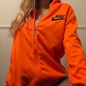 Oversized neon Nike sweater